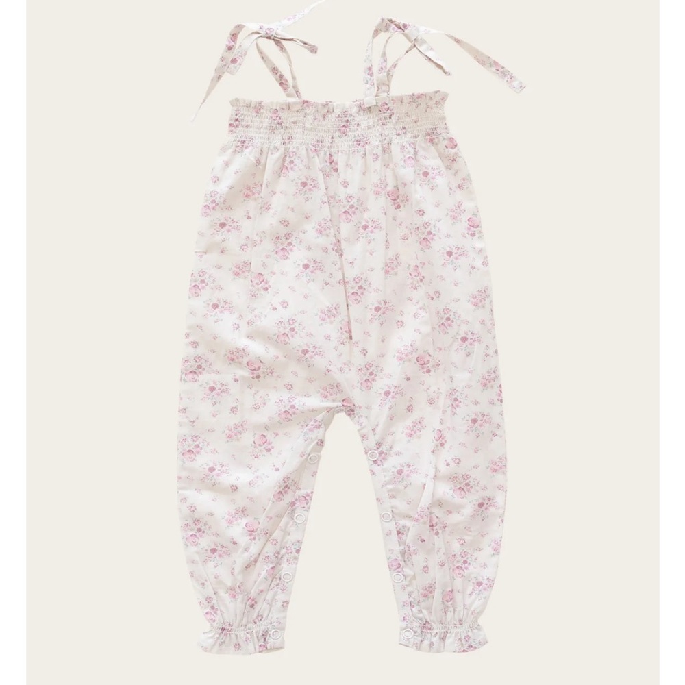 Jamie Kay Cream Romper in Sophia Floral